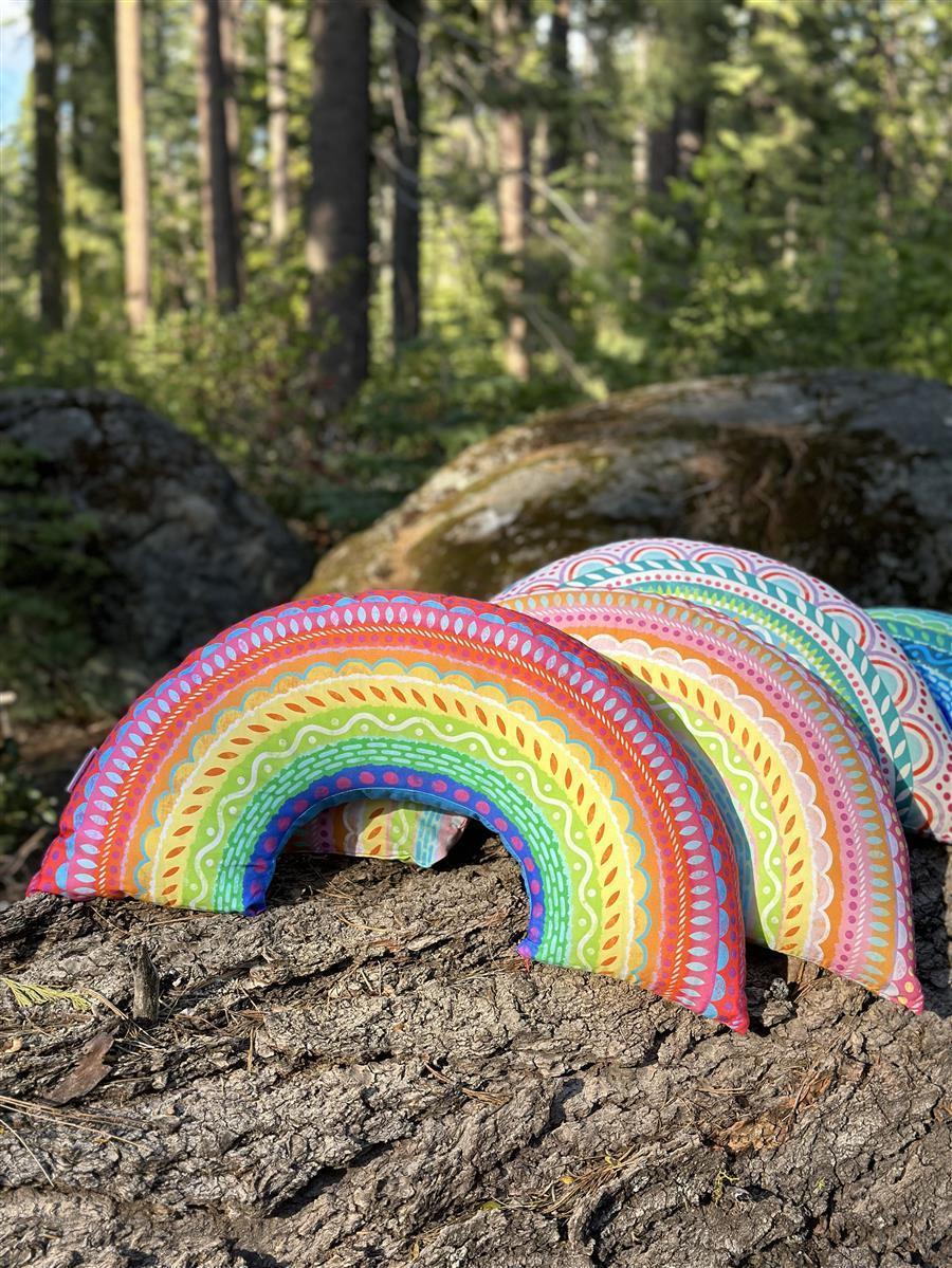 Kopfkissen DreamFix - Regenbogen Bunt - 80 x 40 cm