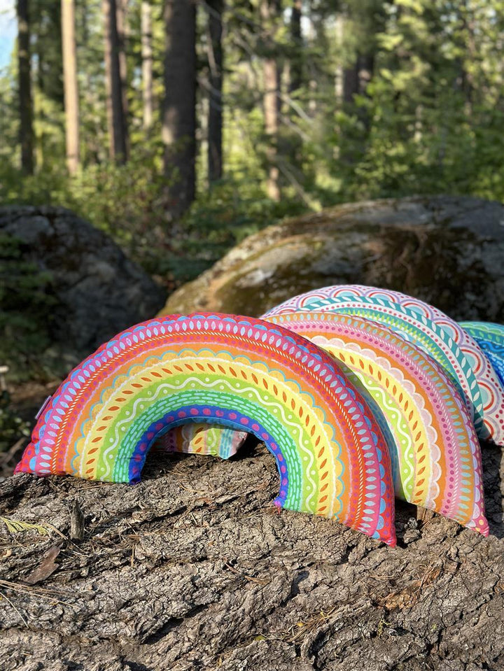 Kopfkissen DreamFix - Regenbogen Bunt - 80 x 40 cm