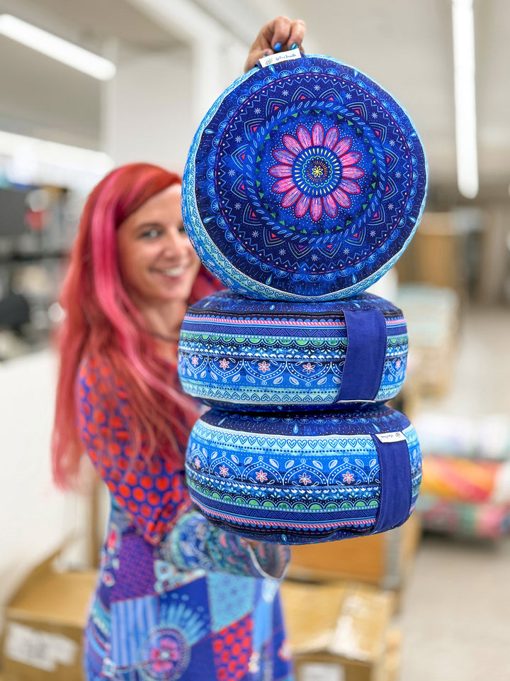 Yogakissen – Mandala Sternennacht