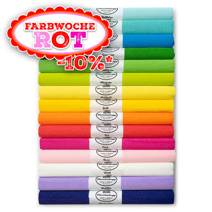 Floristenkrepppapier Einzeln