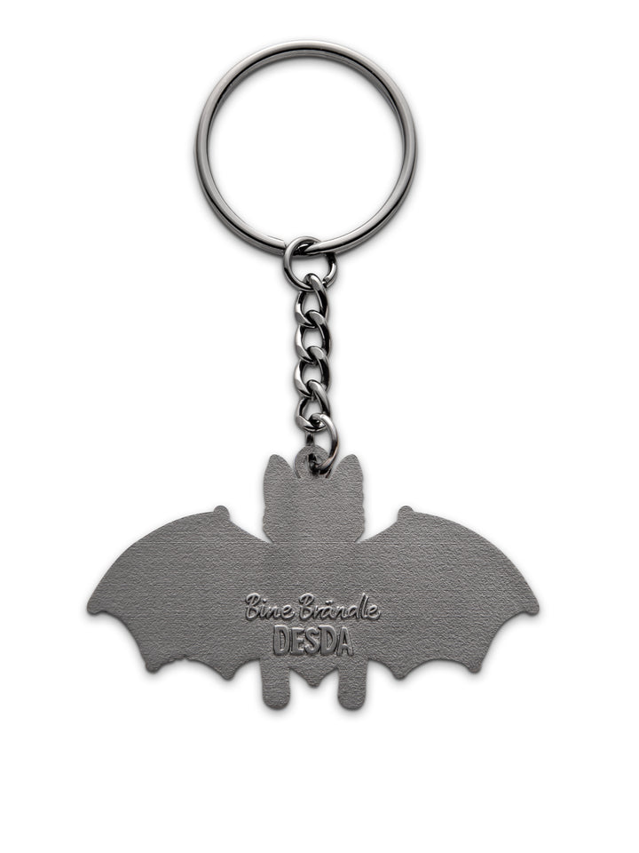 Schlüsselanhänger Fledermaus fliegend