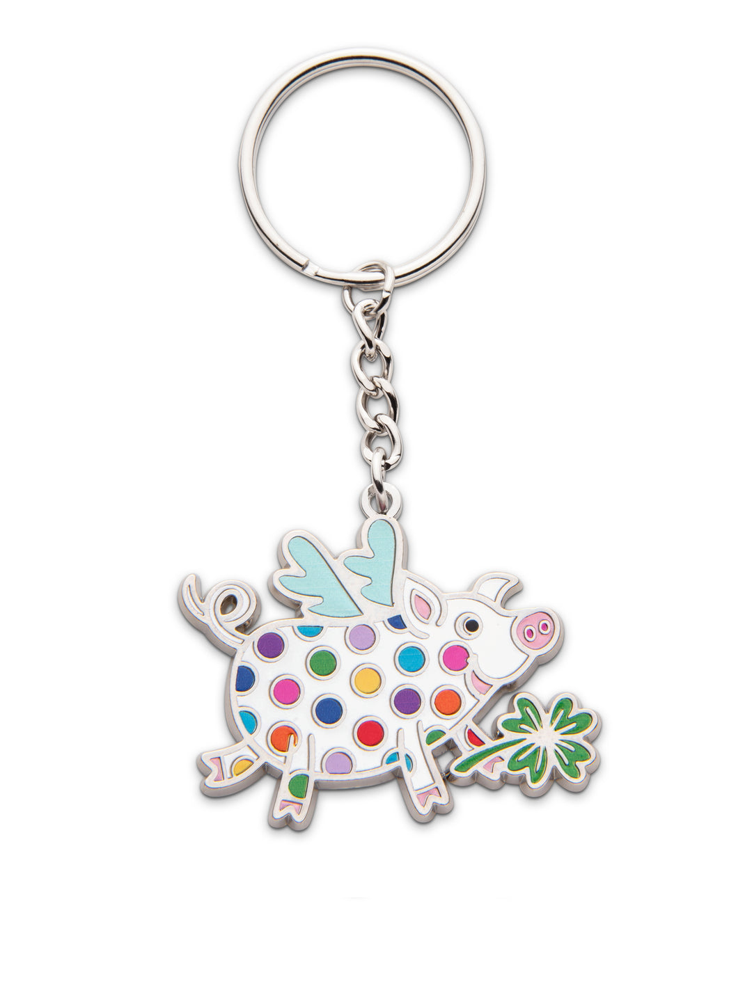 Schlüsselanhänger Glücksschwein