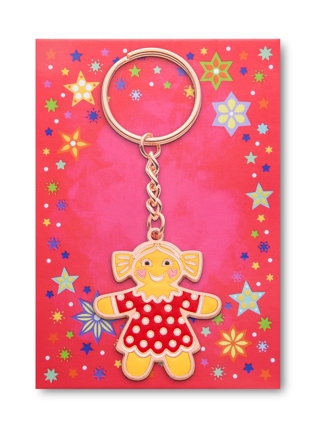 Schlüsselanhänger Lebkuchenfrau