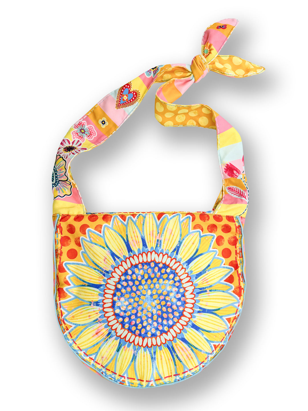 Lieblingstasche Blumenmeer gelb