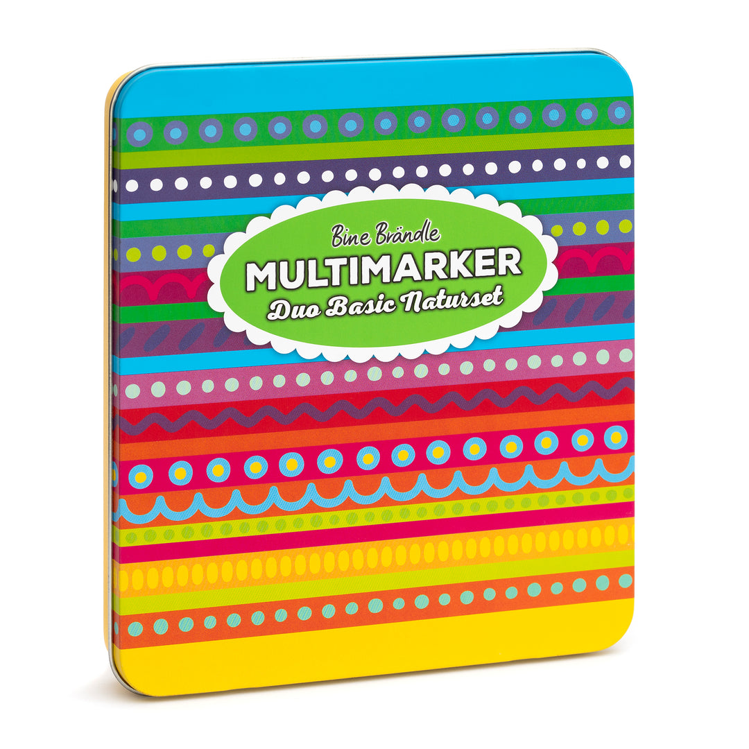 Multimarker Duo Basic Naturset 8 Stück