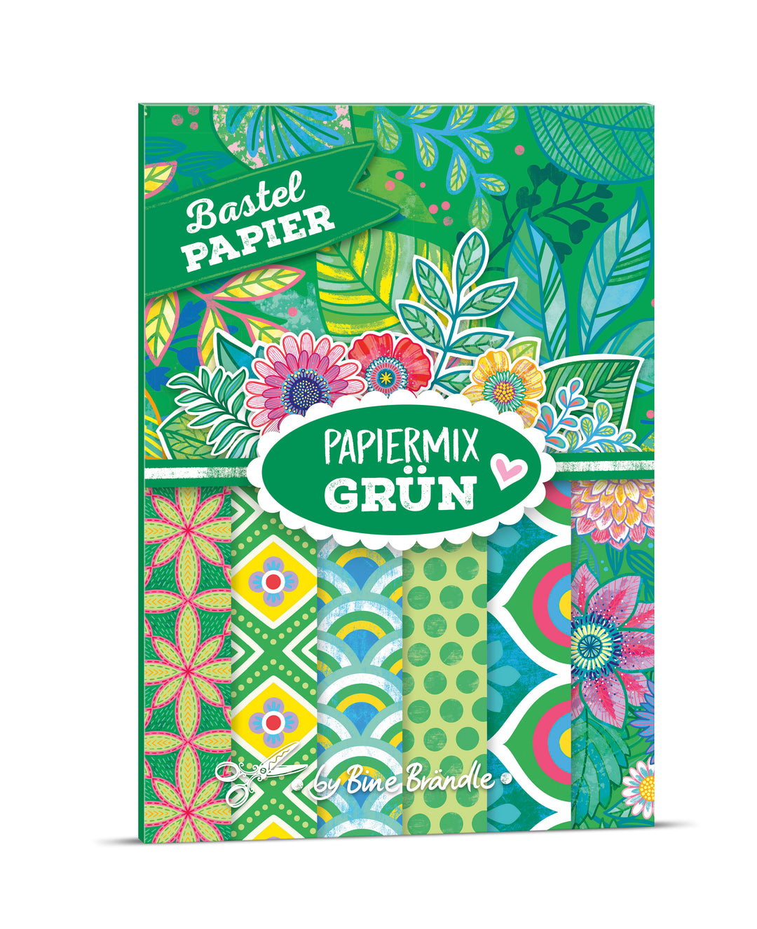 Bastel PAPIER - PAPIERMIX  - Bündel mit alle 8 Mappen
