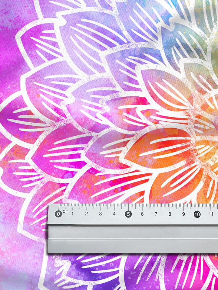 Wasserfarbe und Blume - Stoff Klassiker