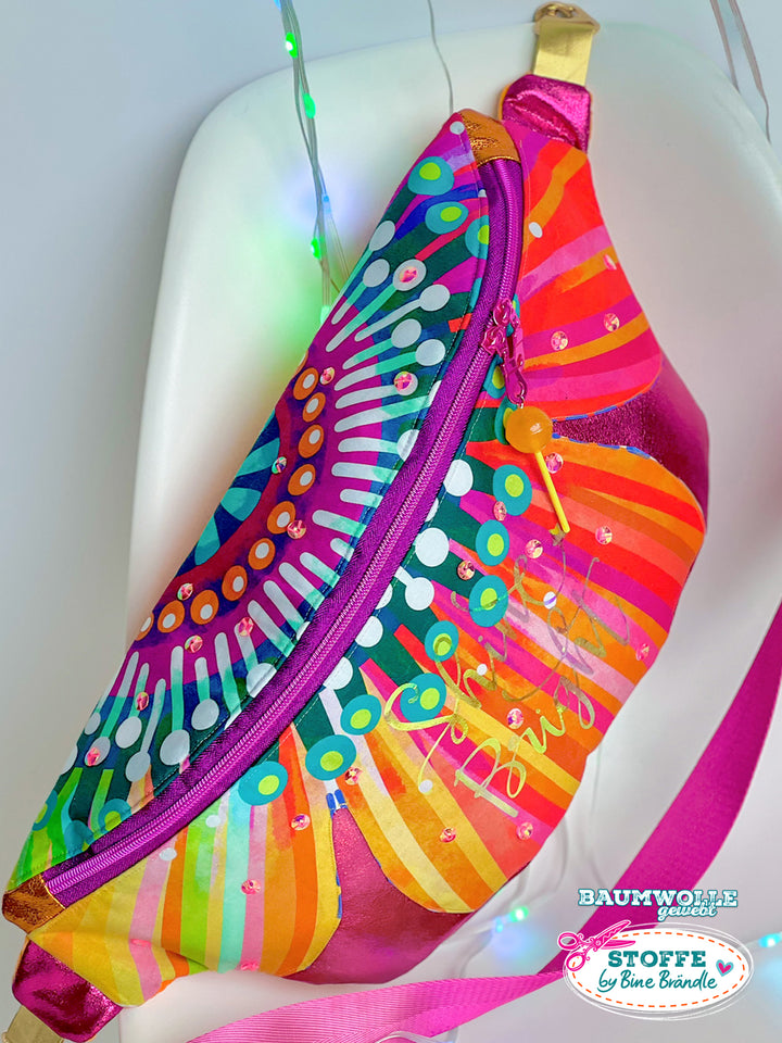 Regenbogenblume - Stoff