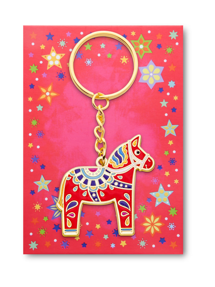 Schlüsselanhänger Dalapferd