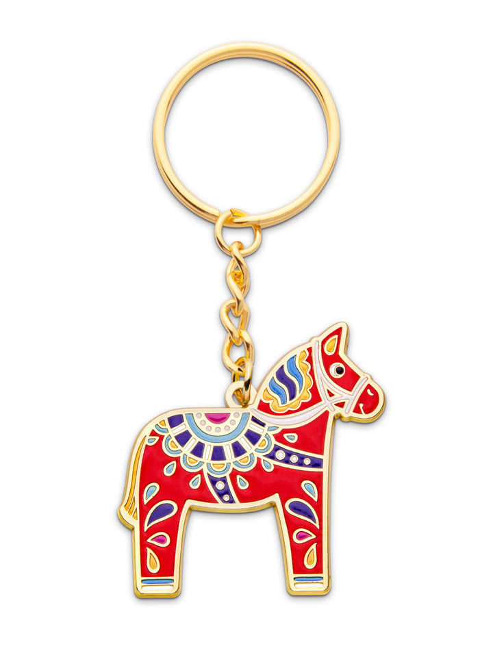 Schlüsselanhänger Dalapferd