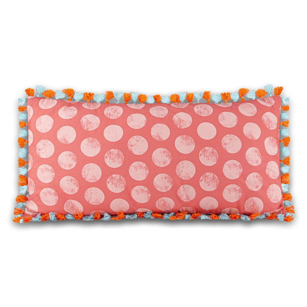 Dekokissen - Bordürenliebe Rot - 60 x 30 cm