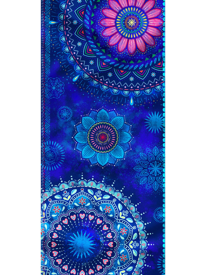Tuch Mandala dunkelblau