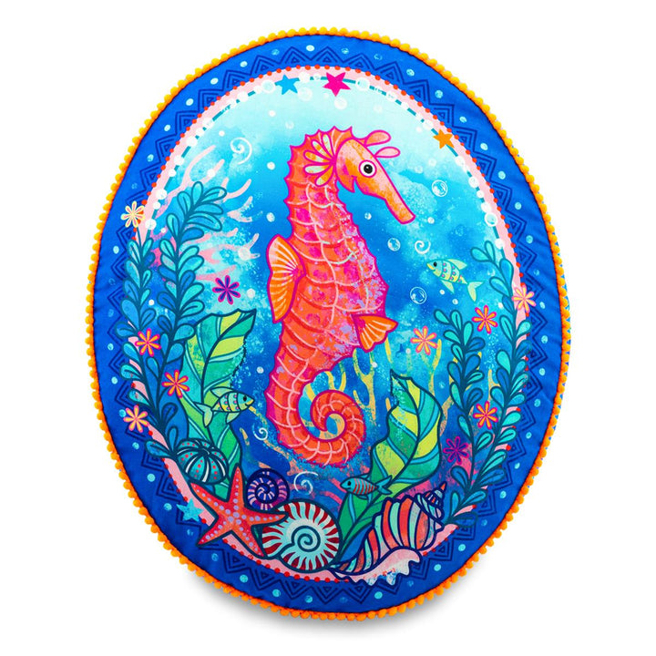 Dekokissen - Seepferdchen - 50 x 40 cm