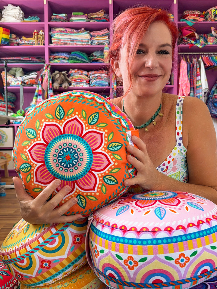 Yogakissen – Jasmin orange