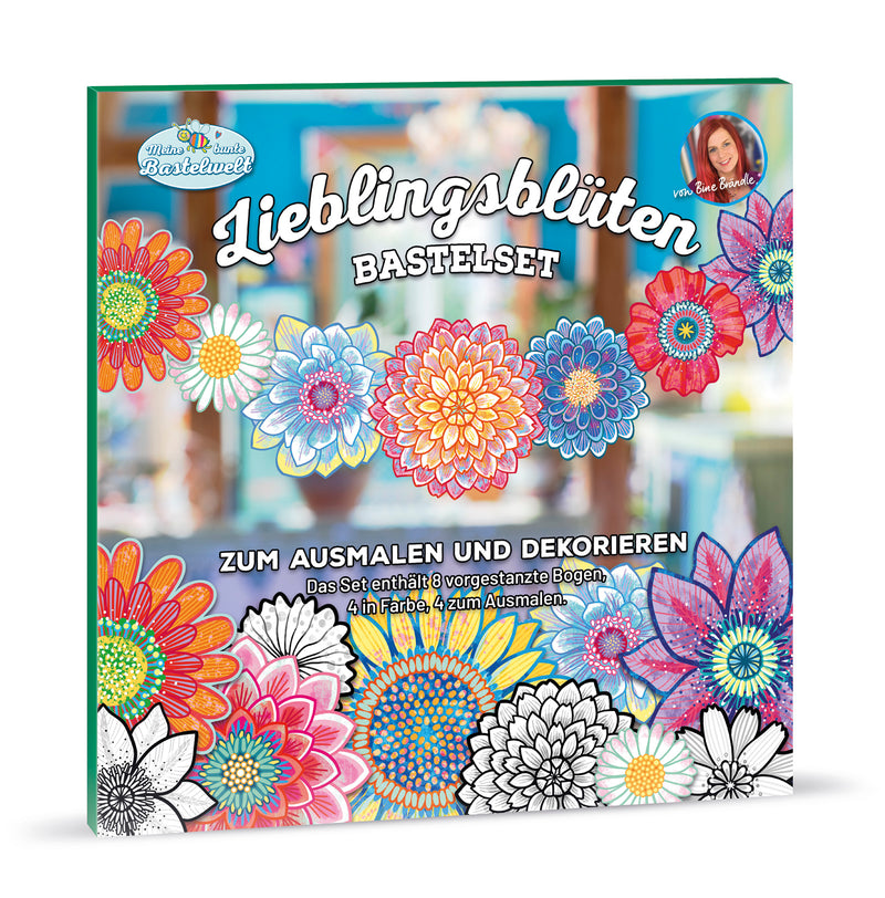Lieblingsblüten Bastelset