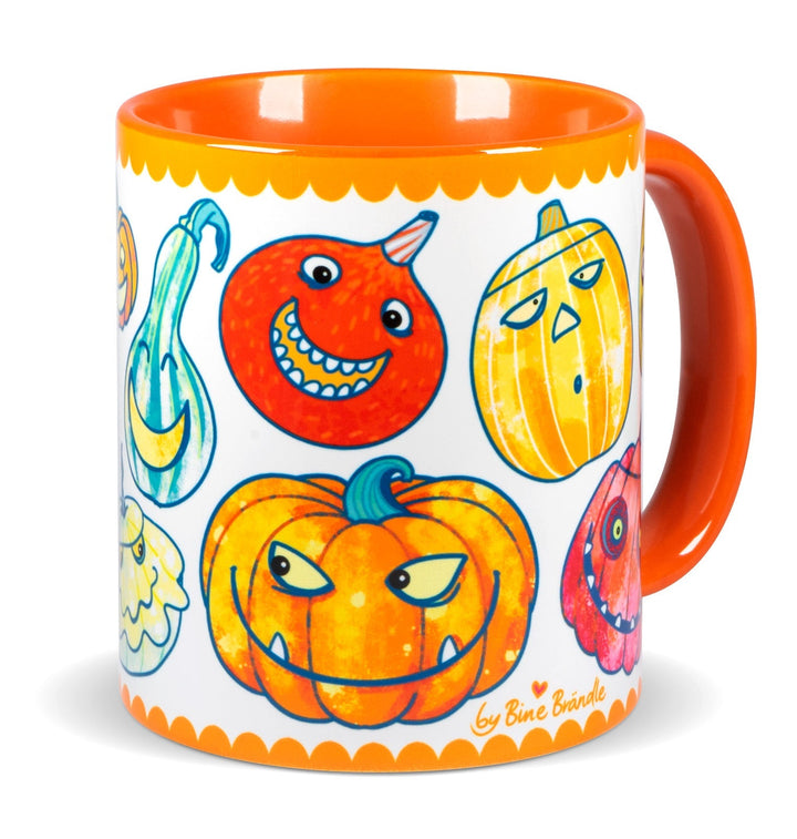 Kürbis-Orange - Tasse